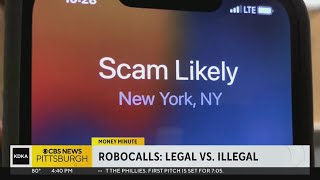 Money Minute When are robocalls illegal [upl. by Porche]