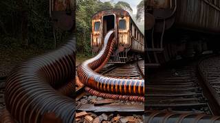 Nature Exploration  Travel Discovered  Abandoned Train shorts trending wow [upl. by Ygief]