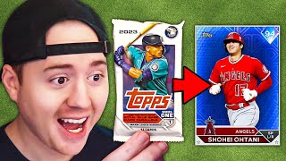 Real Baseball Cards Build My MLB 23 Team [upl. by Elocaj]