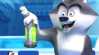 DreamWorks Madagascar  Penguins of Madagascar North Wind Headquarters  Movie Clip  Kids Movies [upl. by Anayrb]