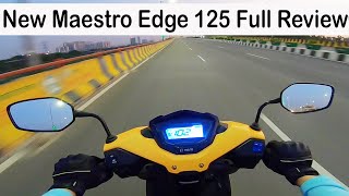 2021 New Hero Maestro Edge 125 Full Review l Top Speed l Pros and cons l indiantorquecom [upl. by Kleiman373]