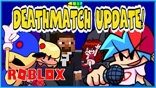 DEATHMATCH UPDATE 2 NEW ANIMATIONS Roblox Funky Friday [upl. by Xaviera]