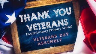 FPS 2022 Veteran’s Day Assembly [upl. by Harvey]