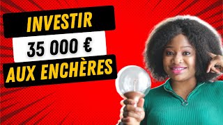 Comment INVESTIR 35 000 € aux Enchères Immobilières  🤫 [upl. by Halden]