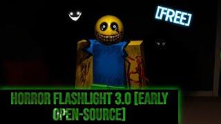 How to make a horror flashlight V30 FREE KIT  TUTORIALS  Roblox [upl. by Nawotna]