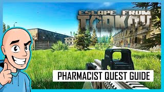 Escape from Tarkov PVE Pharmacist Quest Guide on Customs Map  Teaching My Son 20  Full Raid [upl. by Elehcir]