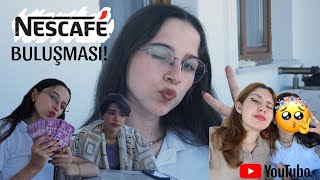 Nescafe buluşması🥳 çilekli Türk kahvesi ve kavga dolu vlog [upl. by Hakeem]