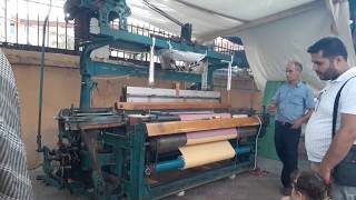 POWER LOOM Otamatik dokuma tezgahı BULDAN FESTİVALİ [upl. by Ajoop]