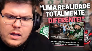 CASIMIRO REAGE É ISSO QUE ACONTECE SE VOCÊ VACILAR EM DIA DE DERBY EM SP  Cortes do Casimito [upl. by Petromilli]