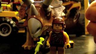 Lego Dino 5885 Triceratops Trapper Review [upl. by Enomor]