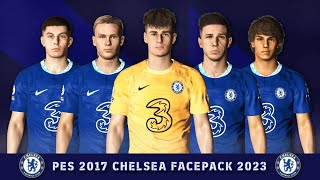 PES 2017  CHELSEA FACEPACK SEASON 2023 [upl. by Georgie160]