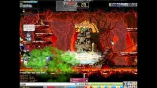 MapleSEA FirePoison Mage solo zakum [upl. by Tolmann694]