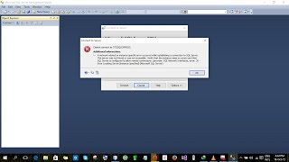cannot connect to sql server error [upl. by Anan146]