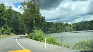 Driving Through Kingsport Tennessee  Warriors Path State Park  Colonial Heights Area [upl. by Olocin]