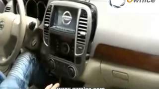 How to install the Car DVD Player GPS navigation for Nissan sylphy  www ownice com [upl. by Flessel]