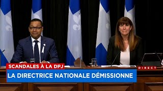 Scandales à la DPJ la directrice nationale démissionne [upl. by Suissac]