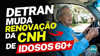 DETRAN IMPEDE RENOVAÇÃO DE CNH COM EAR PARA IDOSOS DE 60 ANOS QUE APRESENTEM ESTAS CONDIÇÕES [upl. by Nimzzaj]