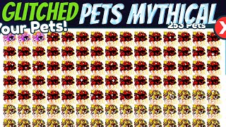 🔴LIVE MYTHICAL GLITCH 404 DEMON PET in Pet Sim X  FREE MYTHICAL GIVEAWAY FRIDAY [upl. by Files]