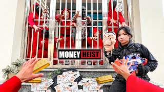 PARKOUR VS MONEY HEIST BAD GUYS No ESCAPE Boss Chase Ends Here LIVE ACTION PARKOUR POV 2024 [upl. by Petr533]