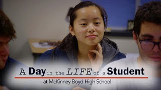 A Day in the Life of a Student  McKinney Boyd [upl. by Notxarb]