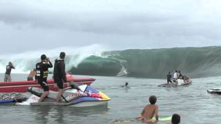 Pedro Scooby Teahupoo Tahiti Melhor tubo [upl. by Adna]