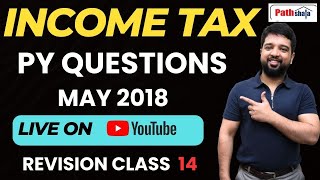 INCOME TAX  PY QUESTIONS  BY CA SHAVEZ ALAM [upl. by Inva704]