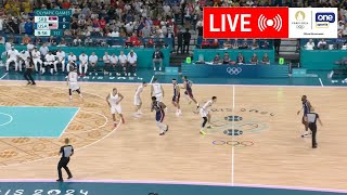 LIVE USA vs SERBIA  Mens Basketball SEMIFINALS  Paris Olympics 2024  August 9 2024  2K [upl. by Ogait]