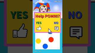 Help Pomni Connect The Dot ｜The Amazing Digital Circus｜ pomni jax shorts digitalcircus tiktok [upl. by Watts255]