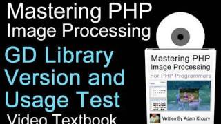 PHP Tutorial Check GD Library Version and Test Usage [upl. by Tratner197]