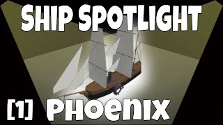 PHOENIX  Ship Spotlight  1  Tradelands Ship Review Guide and Tutorial  Roblox  Best Ships [upl. by Driscoll37]