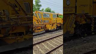 Railway Track laying machine Madurai Div trending indianrailways train highspeedtrain ytshorts [upl. by Laamaj619]