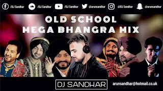 OLD SCHOOL MEGA BHANGRA MIX  BEST DANCEFLOOR TRACKS [upl. by Orpheus402]