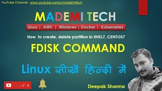 fdisk command  Creating and Formatting Partitions with FDISK [upl. by Raddie]