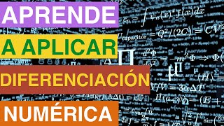 📚 APRENDE A APLICAR PASO A PASO LA DIFERENCIACIÓN NUMÉRICA HACIA ADELANTE ATRÁS Y CENTRADA ✅ [upl. by Casabonne643]