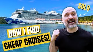 How to Find Cheap Solo Cruises 🛳️ [upl. by Ainel]