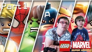 Video Game Fun Lego Marvel Superheroes Video Game Part 1 [upl. by Anevad]