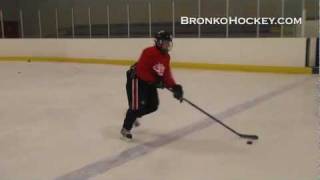 Bronko Hockey Drills for Defenseman with Jason Ricci [upl. by Sabella568]