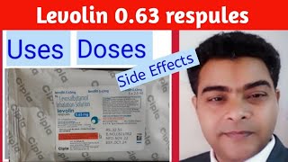 Levolin Respules 063mgLevosalbutamol respules use in Hind [upl. by Magnusson]