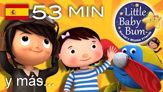 La canción del avión  Y muchas más canciones infantiles  ¡53 min de recopilación LittleBabyBum [upl. by Oecile]