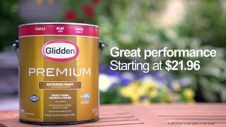 Glidden® Premium Exterior Paint [upl. by Carey]