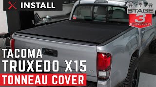 20162020 Toyota Tacoma TruXedo Pro X15 Rolling Tonneau Cover Install [upl. by Sheryle394]