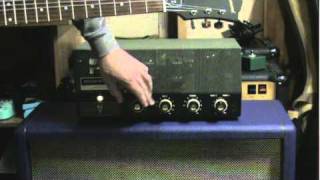 StrombergCarlson SAU33 tube amp modded for guitar by 211AMps [upl. by Eimarej]