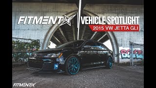 2015 VW Jetta GLI Spotlight VMR V710 Wheel Review [upl. by Sybyl]