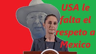 ¡ULTIMA HORA 🔴Claudia Sheinbaum arremete contra Ken Salazar tras criticar estrategia de seguridad [upl. by Fitzsimmons]