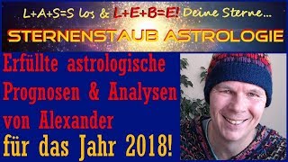 Eingetroffene astrologische Prognosen 2012  2018 Alexander Gottwald [upl. by Rimma]