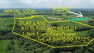 149 HAS RICELANDFARMLOT 13KM FROM TOWNPROPER AERIAL VIEW [upl. by Studnia]