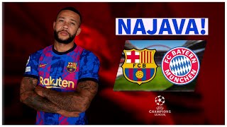 NAJAVA SPEKTAKLA  Barcelona vs Bayern Liga prvaka [upl. by Anibur648]