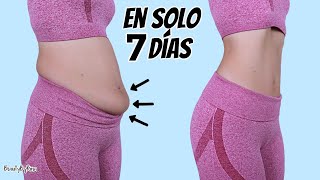 CÓMO ELIMINAR EL ABDOMEN BAJO Y FLACIDEZ EXTREMA EN SÓLO 7 DÍAS [upl. by Anaujait276]