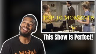 AMERICAN REACTS TO Fawlty Towers Top 10 moments [upl. by Kay]