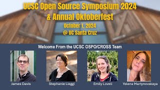 Welcome from UCSC OSPO COSS Team [upl. by Elacim]